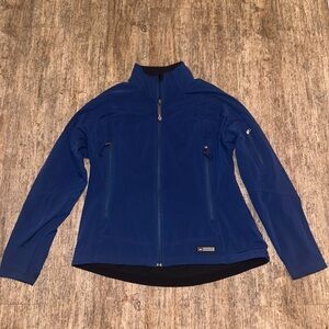 REI navy windbreaker jacket size XL